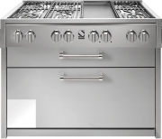 Steel Genesi 120, Kchenmodul, 120 cm, Farbe Nuvola, G12C-6TNA, mit 5 Jahren Garantie!