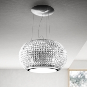 Elica Interstellar IX/F/65 Inselhaube, Edelstahl und Glas, PRF0118893A