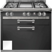 Steel Ascot 90, Kchenmodul, 90 cm, Farbe Nuvola, A9C-4BNA, mit 5 Jahren Garantie!