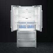 SMEG FQ55FX2PE Khl-Gefrier-Kombination, Edelstahl, EEK: A++, mit 5 Jahren Garantie!