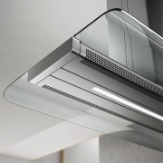 Elica Serendipity Island IX/A/120x60 Inselhaube Edelstahl und Glas, PRF0120064