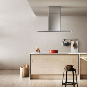 Elica Serendipity Island IX/A/120x60 Inselhaube Edelstahl und Glas, PRF0120064