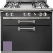 Steel Ascot 90, Kchenmodul, 90 cm, Farbe Ametista, A9C-6IAA, mit 5 Jahren Garantie!