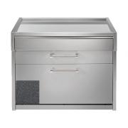 Steel Genesi 120, Arbeitstisch, 120 cm, Farbe Anthrazit, G12C-PAN, mit 5 Jahren Garantie!