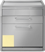 Steel Genesi 90, Arbeitstisch, 90 cm, Farbe Crema, G9C-PCR, mit 5 Jahren Garantie!