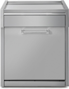 Steel Genesi 70, Arbeitstisch, 70 cm, Farbe Edelstahl, G7S-PSS, mit 5 Jahren Garantie!