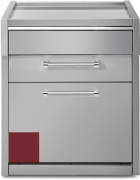 Steel Genesi 70, Arbeitstisch, 70 cm, Farbe Bordeauxrot, G7C-PBR, mit 5 Jahren Garantie!