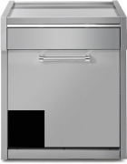 Steel Genesi 70, Arbeitstisch, 70 cm, Farbe Schwarz, G7S-PBA, mit 5 Jahren Garantie!