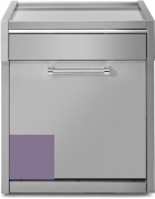 Steel Genesi 70, Arbeitstisch, 70 cm, Farbe Ametista, G7S-PAA, mit 5 Jahren Garantie!