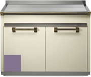 Steel Ascot 120, Arbeitstisch, 120 cm, Farbe Ametista, A12S-PAA, mit 5 Jahren Garantie!