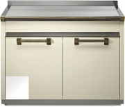 Steel Ascot 120, Arbeitstisch, 120 cm, Farbe Nuvola, A12S-PNA, mit 5 Jahren Garantie!