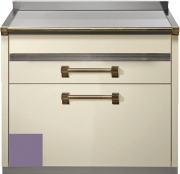 Steel Ascot 90, Arbeitstisch, 90 cm, Farbe Ametista, A9C-PAA, mit 5 Jahren Garantie!