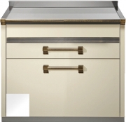 Steel Ascot 90, Arbeitstisch, 90 cm, Farbe Nuvola, A9C-PNA, mit 5 Jahren Garantie!