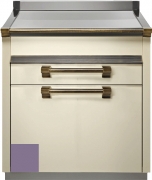 Steel Ascot 70, Arbeitstisch, 70 cm, Farbe Ametista, A7C-PAA, mit 5 Jahren Garantie!