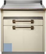 Steel Ascot 70, Arbeitstisch, 70 cm, Farbe Celeste, A7C-PCE, mit 5 Jahren Garantie!