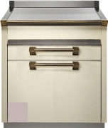 Steel Ascot 70, Arbeitstisch, 70 cm, Farbe Sabbia, A7C-PSA, mit 5 Jahren Garantie!