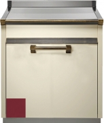 Steel Ascot 70, Arbeitstisch, 70 cm, Farbe Bordeauxrot, A7S-PBR, mit 5 Jahren Garantie!