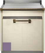 Steel Ascot 70, Arbeitstisch, 70 cm, Farbe Ametista, A7S-PAA, mit 5 Jahren Garantie!