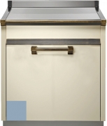 Steel Ascot 70, Arbeitstisch, 70 cm, Farbe Celeste, A7S-PCE, mit 5 Jahren Garantie!