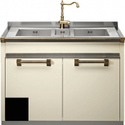 Steel Ascot 120, Splenmodel, 120 cm, Farbe Schwarz, A12S-L2BA, mit 5 Jahren Garantie!