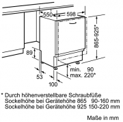 Neff GX 7805 T / S527T80X5E, Geschirrspler vollintegrierbar, 60 cm, EEK: A+++, mit 5 Jahren Garantie!