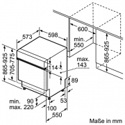 Neff GH 6801 TN / S426T80S1E, Geschirrspler integrierbar, 60 cm, EEK: A+++, mit 5 Jahren Garantie!
