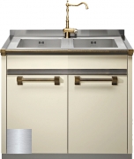 Steel Ascot 90, Splenmodel, 90 cm, Farbe Edelstahl, A9S-L2SS, mit 5 Jahren Garantie!