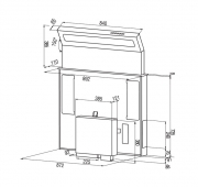 best Swan SLIM, Downdraft Tischhaube, 90 cm, 07G23300A, BHD94670BA, Mit 5 Jahren Garantie!
