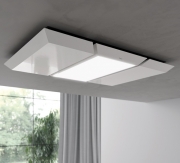 best Windy, Deckenlfter, Glas wei, 110 cm, 07F58000A, BHK16700WA, Mit 5 Jahren Garantie!