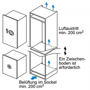 Neff G 246 A3 / GI1213D40, vollintegrierbarer Gefrierschrank, EEK: A+++, mit 5 Jahren Garantie!