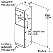 Neff G 145 A2 / GI1113F30, vollintegrierbarer Gefrierschrank, EEK: A++, mit 5 Jahren Garantie!
