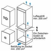 Neff G 145 A2 / GI1113F30, vollintegrierbarer Gefrierschrank, EEK: A++, mit 5 Jahren Garantie!