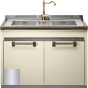 Steel Ascot 120, Splenmodel, 120 cm, Farbe Edelstahl, A12S-L2SS, mit 5 Jahren Garantie!