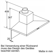 Neff DQBC920N / D92QBC0N0, Wandesse 90 cm, Edelstahl, EEK: D, mit 5 Jahren Garantie!