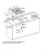 Gaggenau VG 415 211, Vario Gas-Wok-Kochfeld Serie 400, 38 cm, fr Erdgas. Mit 5 Jahren Garantie!
