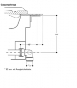 Gaggenau VG 491 211, Vario Gas-Kochfeld Serie 400, 90 cm, fr Erdgas. Mit 5 Jahren Garantie!