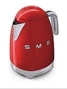 SMEG KLF04RDEU Wasserkocher, variable Temperatur, Farbe Rot