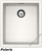 Schock Greenwich N-100 S A Einbau/Auflage, Cristadur, Farbe Silverstone