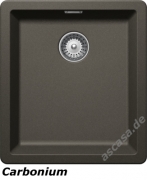 Schock Greenwich N-100 S A Einbau/Auflage, Cristadur, Farbe Silverstone