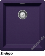 Schock Greenwich N-100 S A Einbau/Auflage, Cristadur, Farbe Silverstone