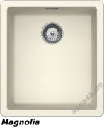 Schock Greenwich N-100 S A Einbau/Auflage, Cristadur, Farbe Silverstone