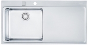 Franke Mythos MMX 211, SlimTop Becken, MIT INTEGRAL-ABLAUF, Becken links, 127.0380.451