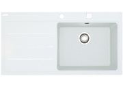 Franke Mythos Fusion MTF 611-100 Fragranit DuraKleen Glacier, Becken links