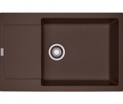 Franke Maris MRG 611-78 XL Einbausple Fragranit+, Farbe Chocolate, 114.0479.029