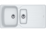Franke Antea AZG 651 Einbausple Fragranit+, Farbe Glacier, 114.0477.969