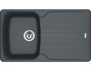 Franke Antea AZG 611-86 Einbausple Fragranit+, Farbe Graphit, 114.0477.976