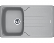 Franke Antea AZG 611-86 Einbausple Fragranit+, Farbe Steingrau, 114.0477.981