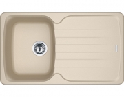 Franke Antea AZG 611-86 Einbausple Fragranit+, Farbe Beige, 114.0477.977