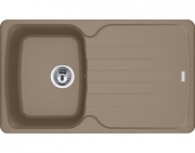 Franke Antea AZG 611-86 Einbausple Fragranit+, Farbe Cashmere, 114.0477.979