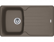 Franke Antea AZG 611-86 Einbausple Fragranit+, Farbe Umbra, 114.0477.982